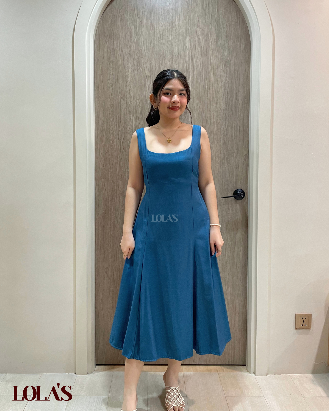 Eri Dress (Blue Green)