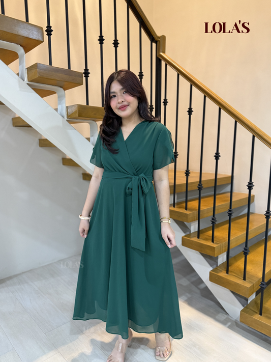 Glinda Dress (Emerald)