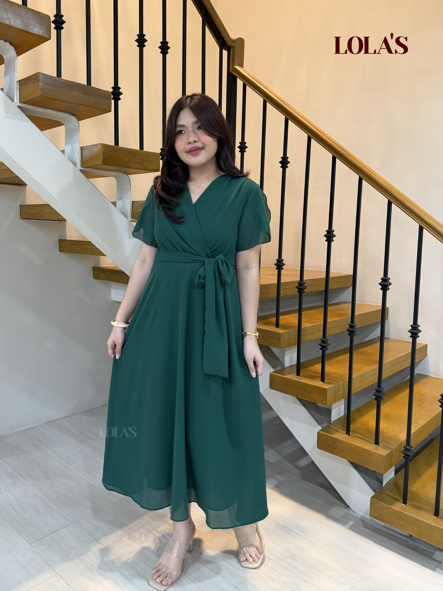 Glinda Dress (Emerald)