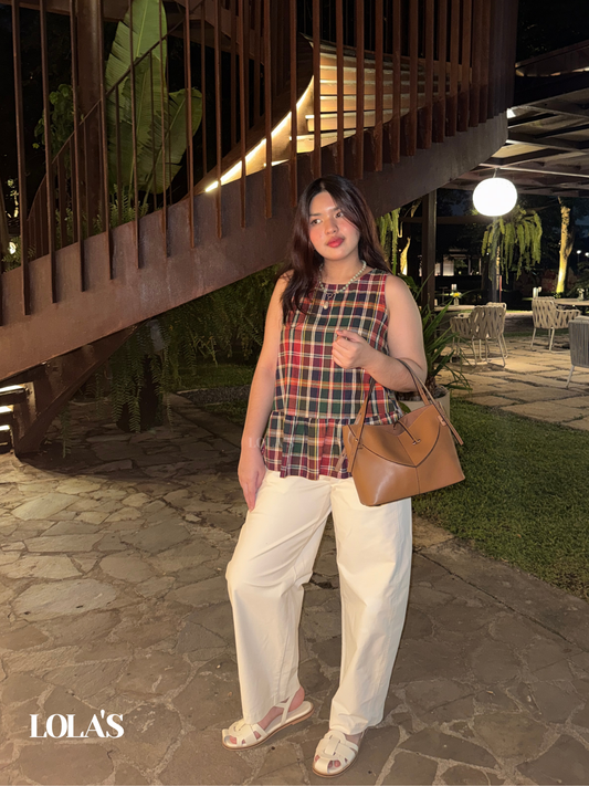 Wena Top (Holiday Tartan)