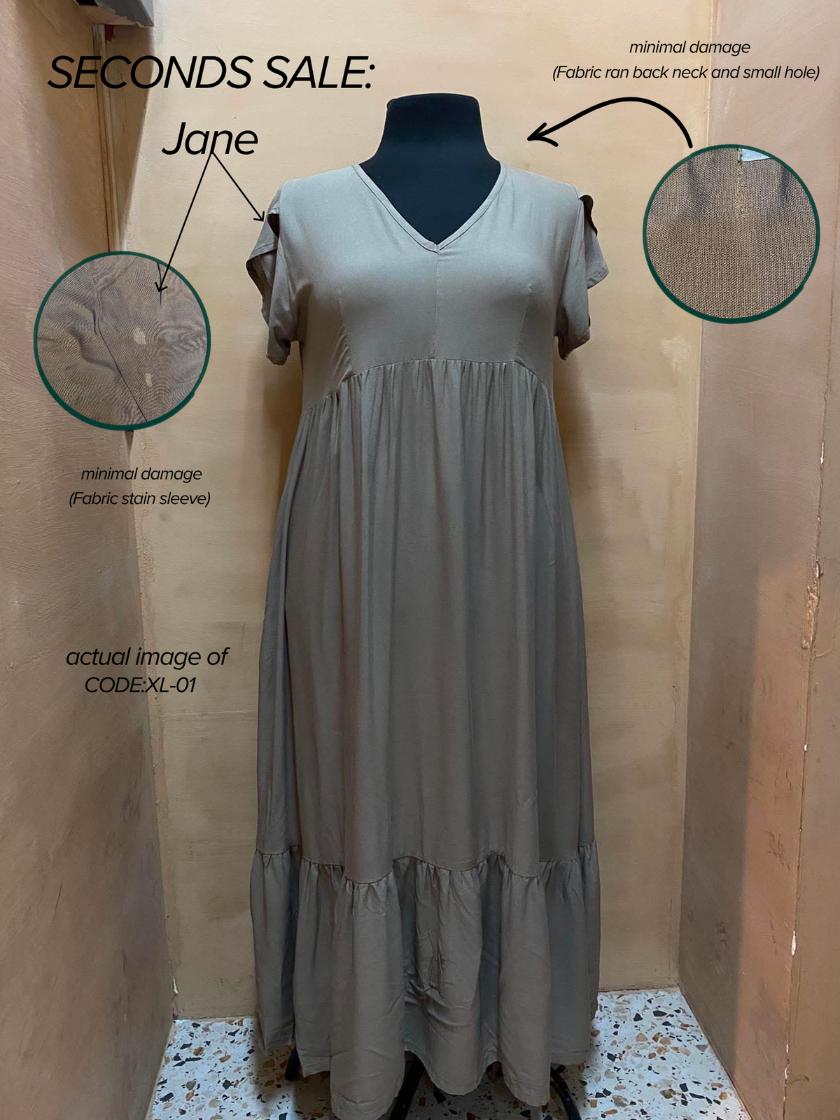 Jane Dress (Seconds Sale )