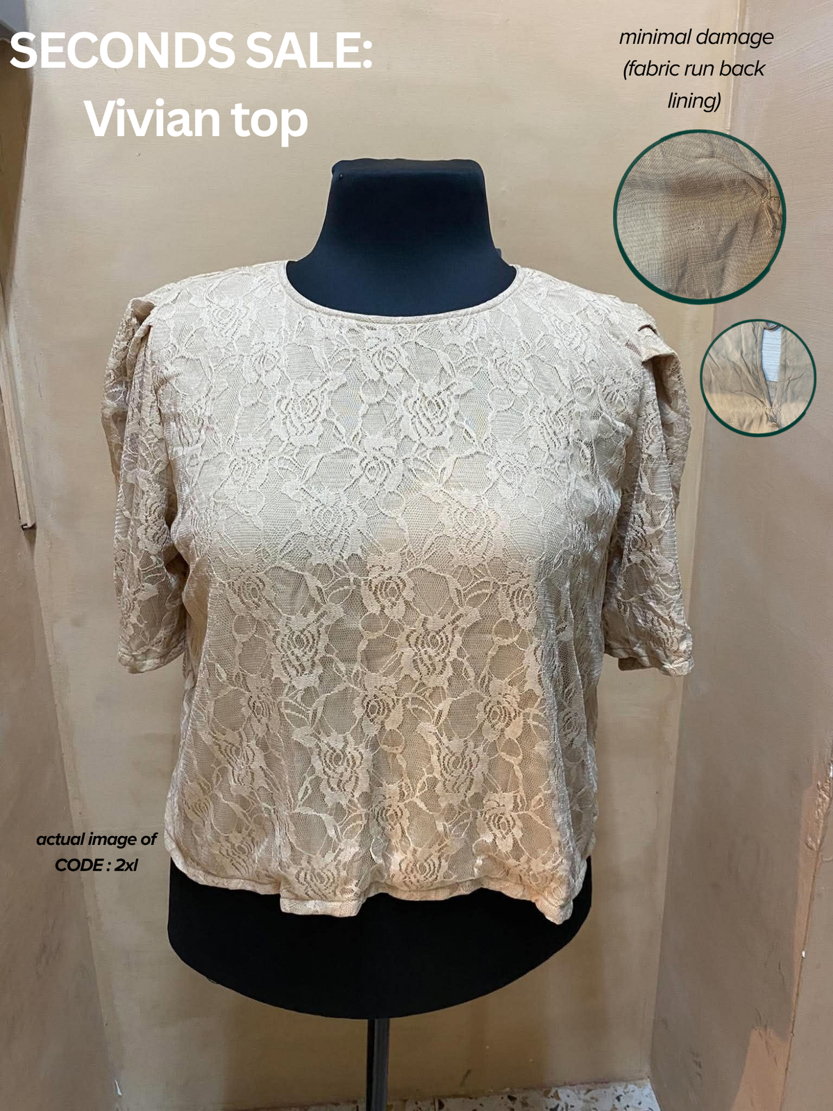 VIvian Top (Seconds Sale)