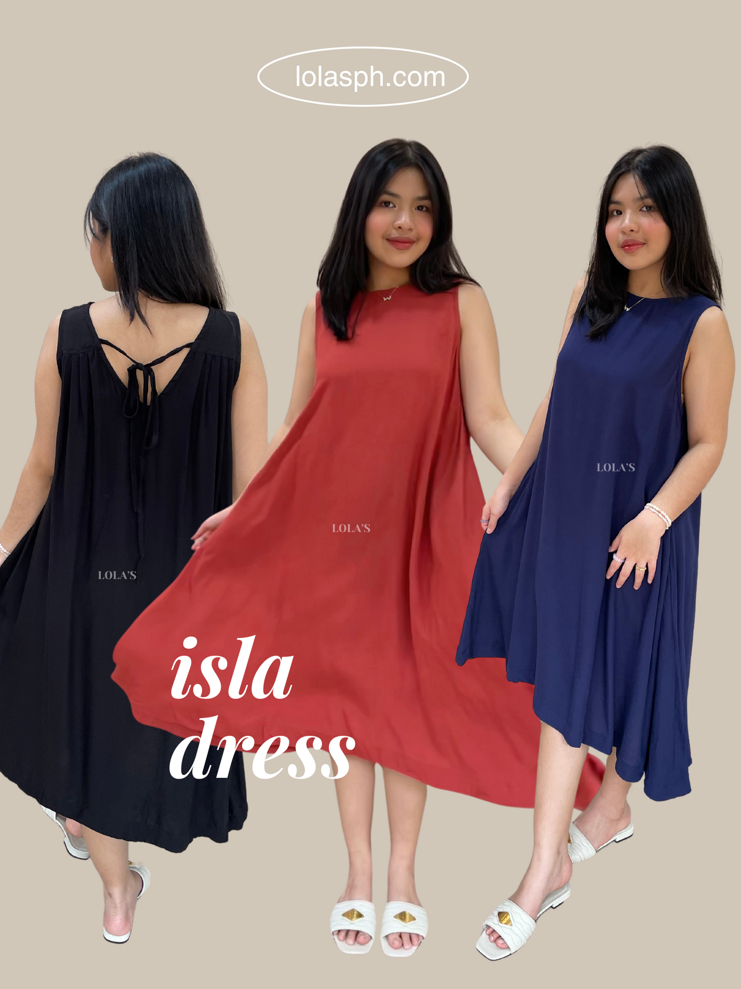 Isla Dress (Black)
