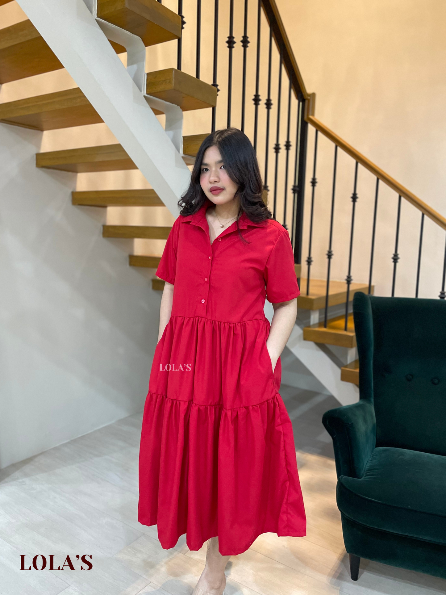 Emily Dress (Red)