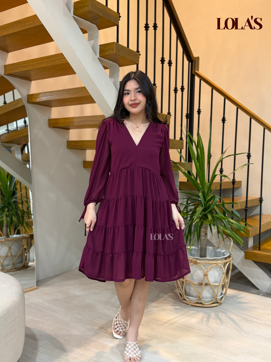 Diana Dress (Plum)