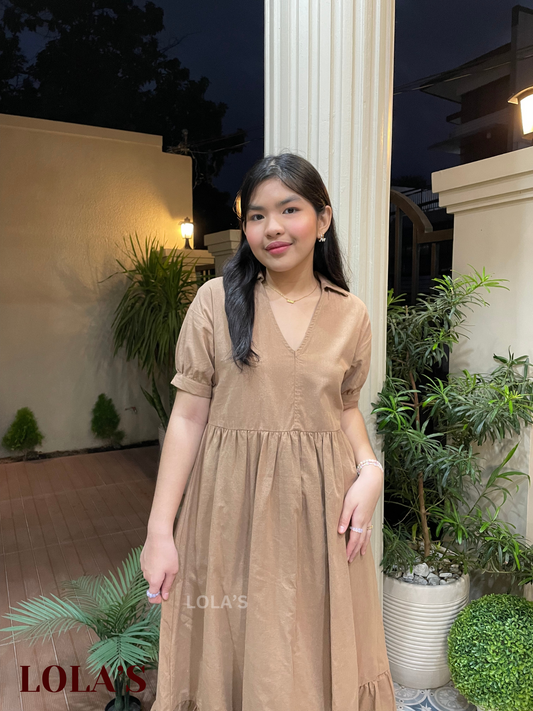 Dahyun Dress (Mocha)