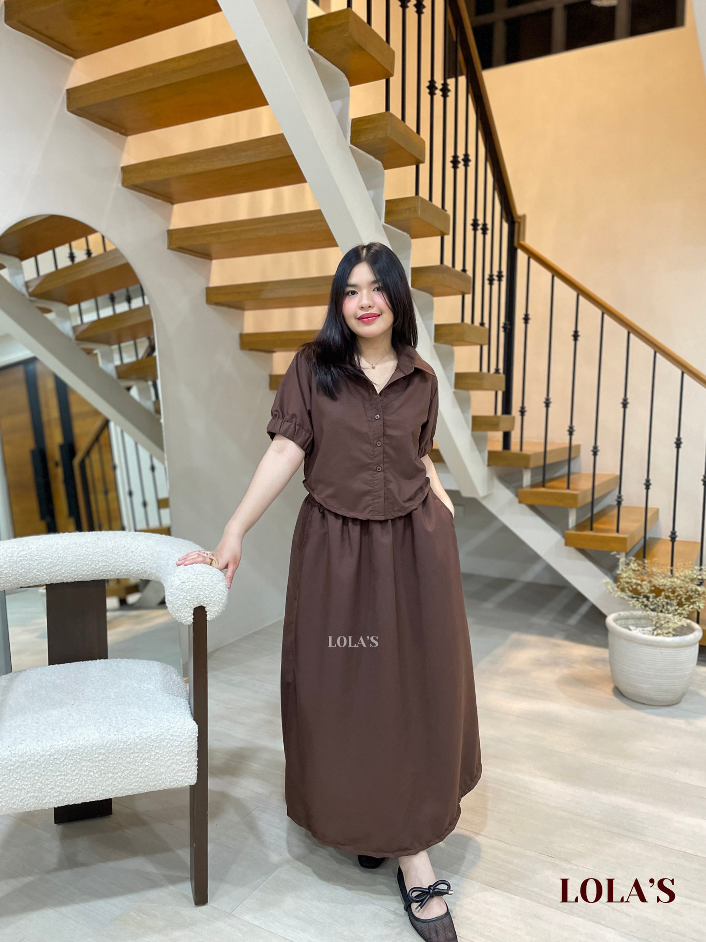 Gretchen Coords (Chocolate Brown)