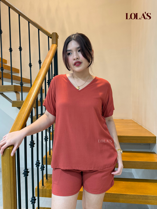 Terno | Loungewear Coordinates (Rust)