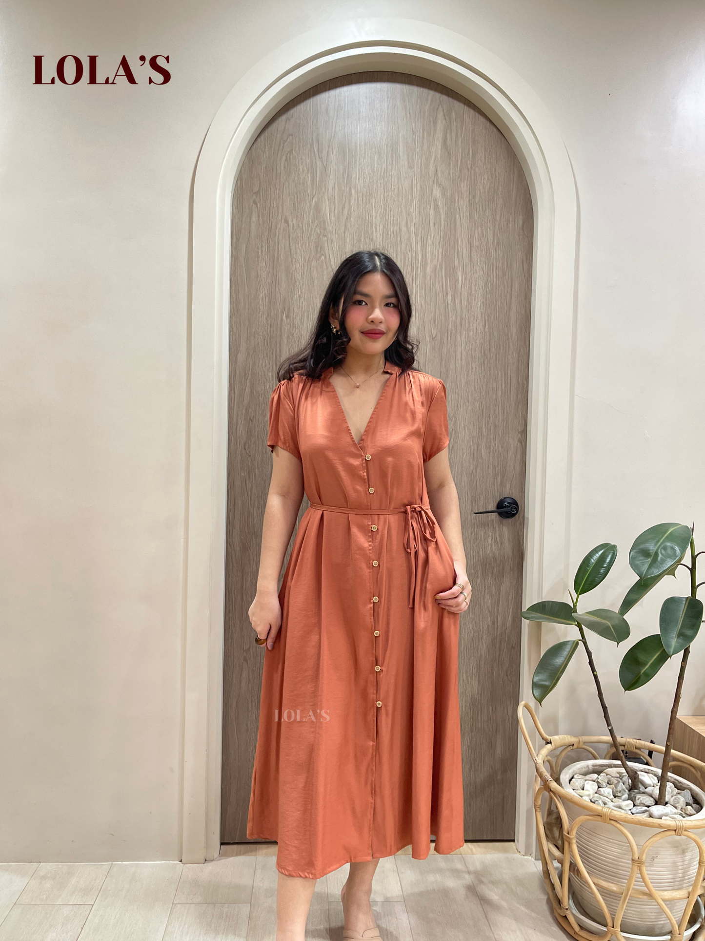 Kyle Dress (Rust)