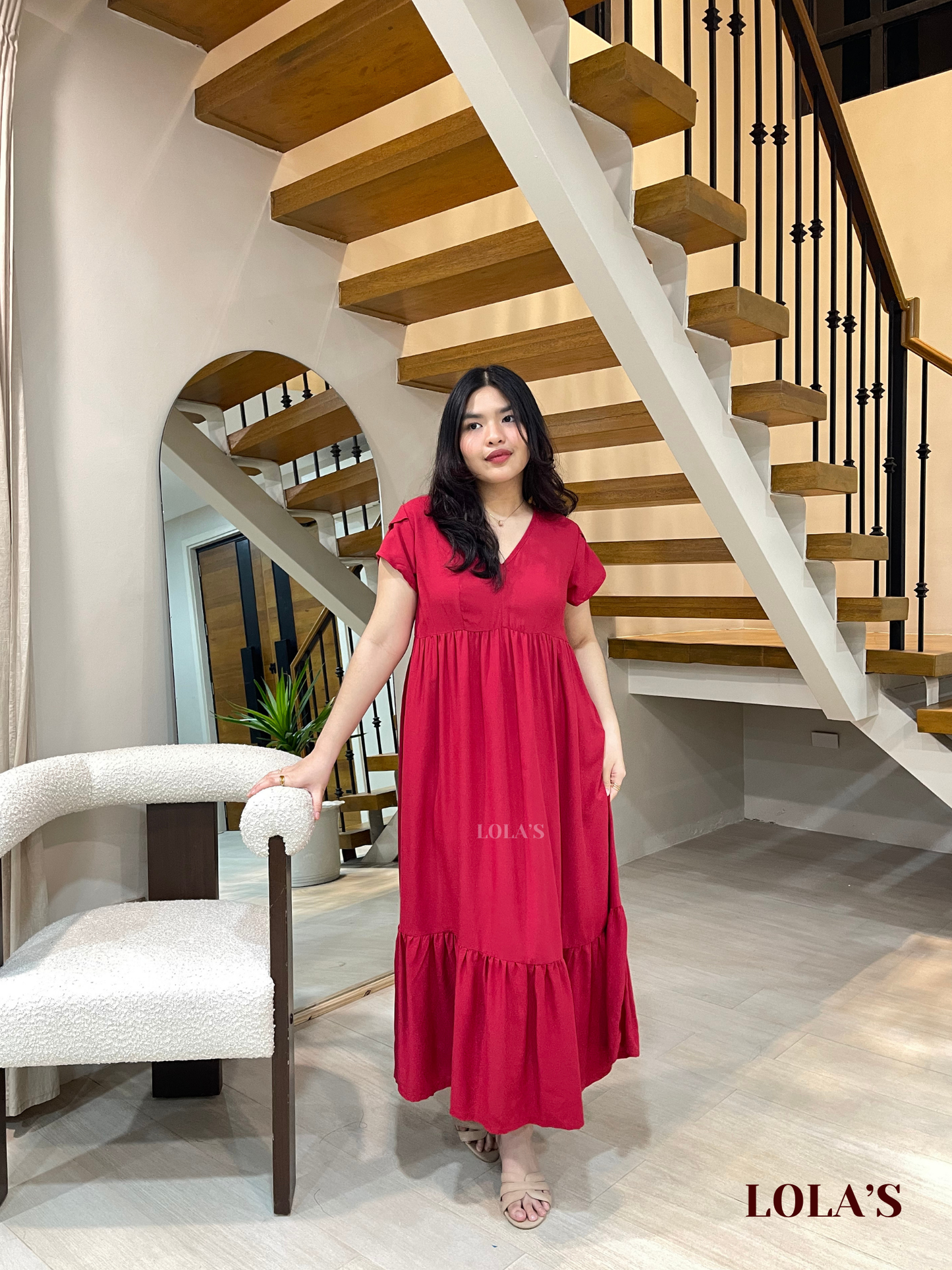 Jane Dress (Red)