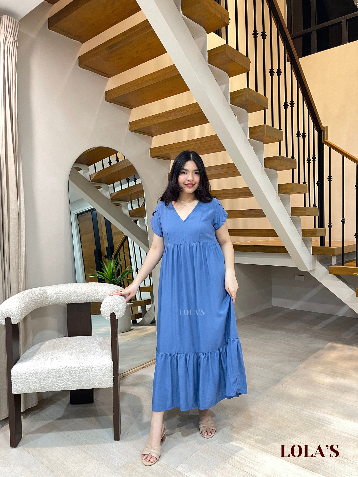 Jane Dress (Cerulean Blue)