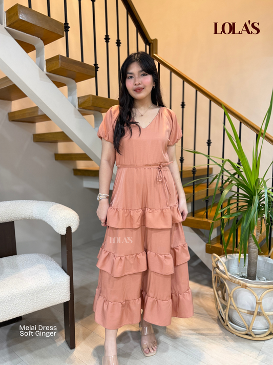 Melai Dress (Soft Ginger)