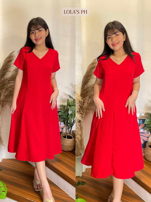 Reema Dress (Red)