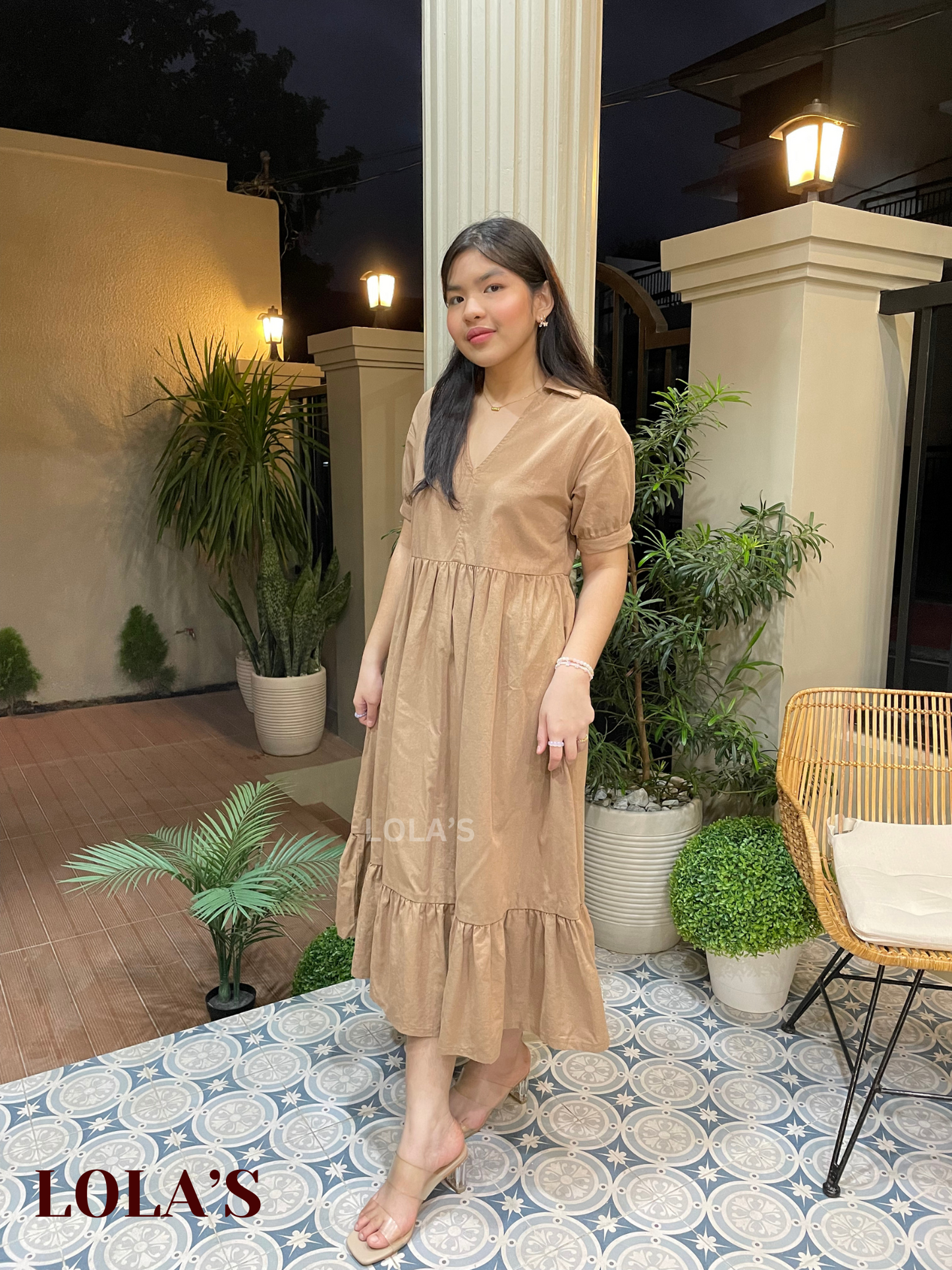 Dahyun Dress (Mocha)