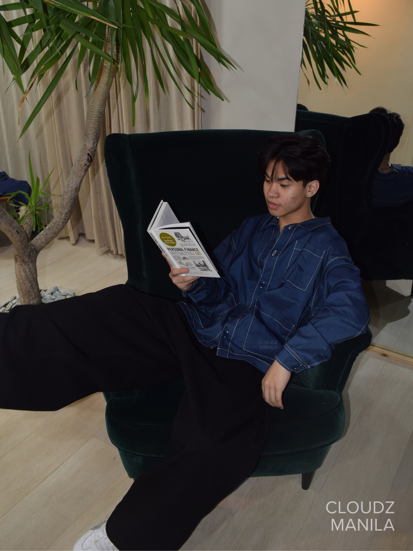 CLOUDZ SOFT DENIM POLO