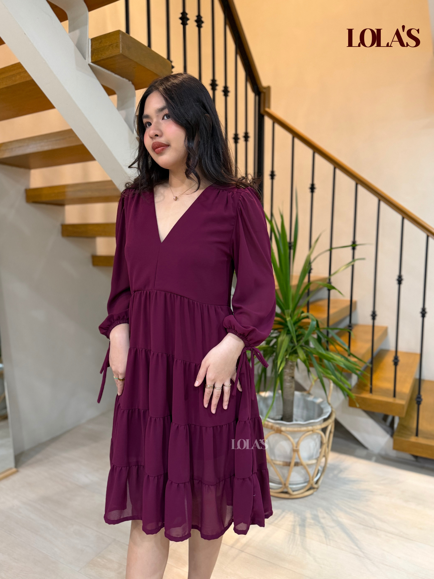 Diana Dress (Plum)