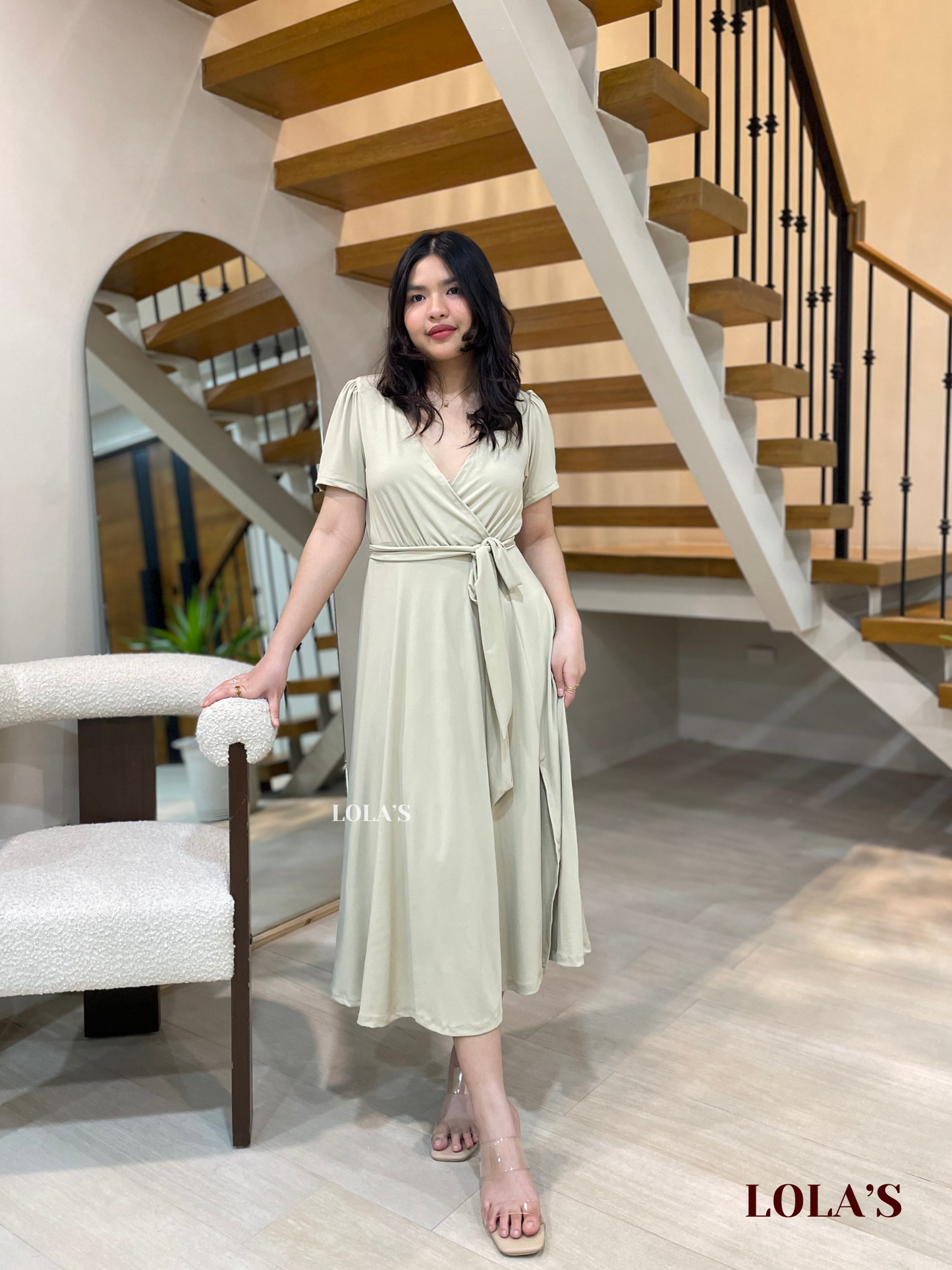 Celestine Dress (Sand)