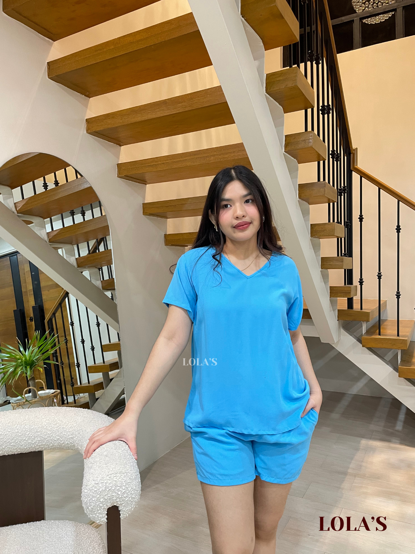 Terno | Loungewear Coordinates (Summer Blue)