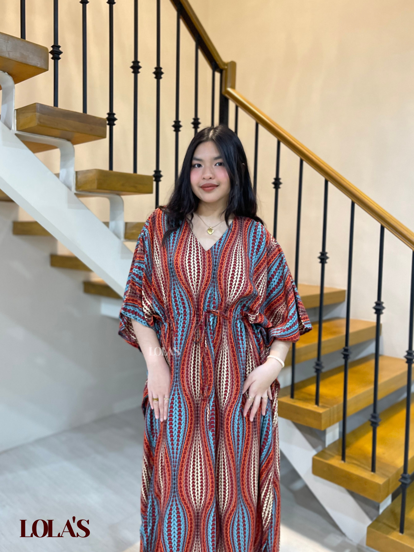 Rowena Dress (Red Braids)