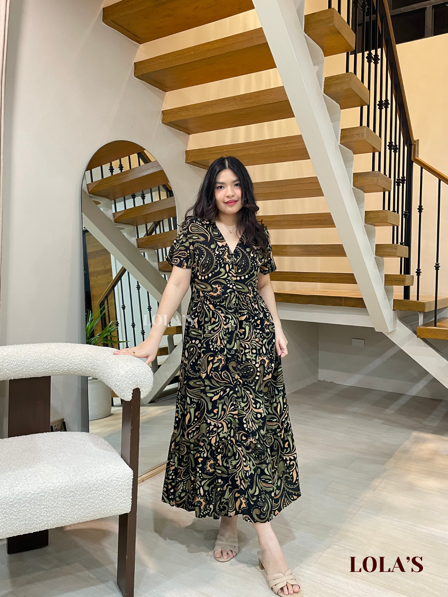 Regine Dress (Vintage Black)
