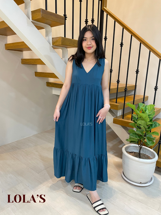 Gabrielle Dress (Blue Green)