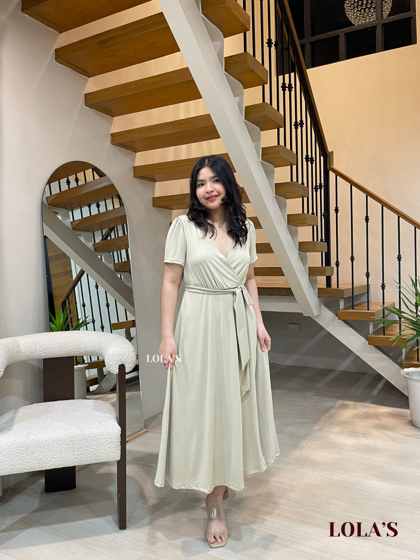 Celestine Dress (Sand)