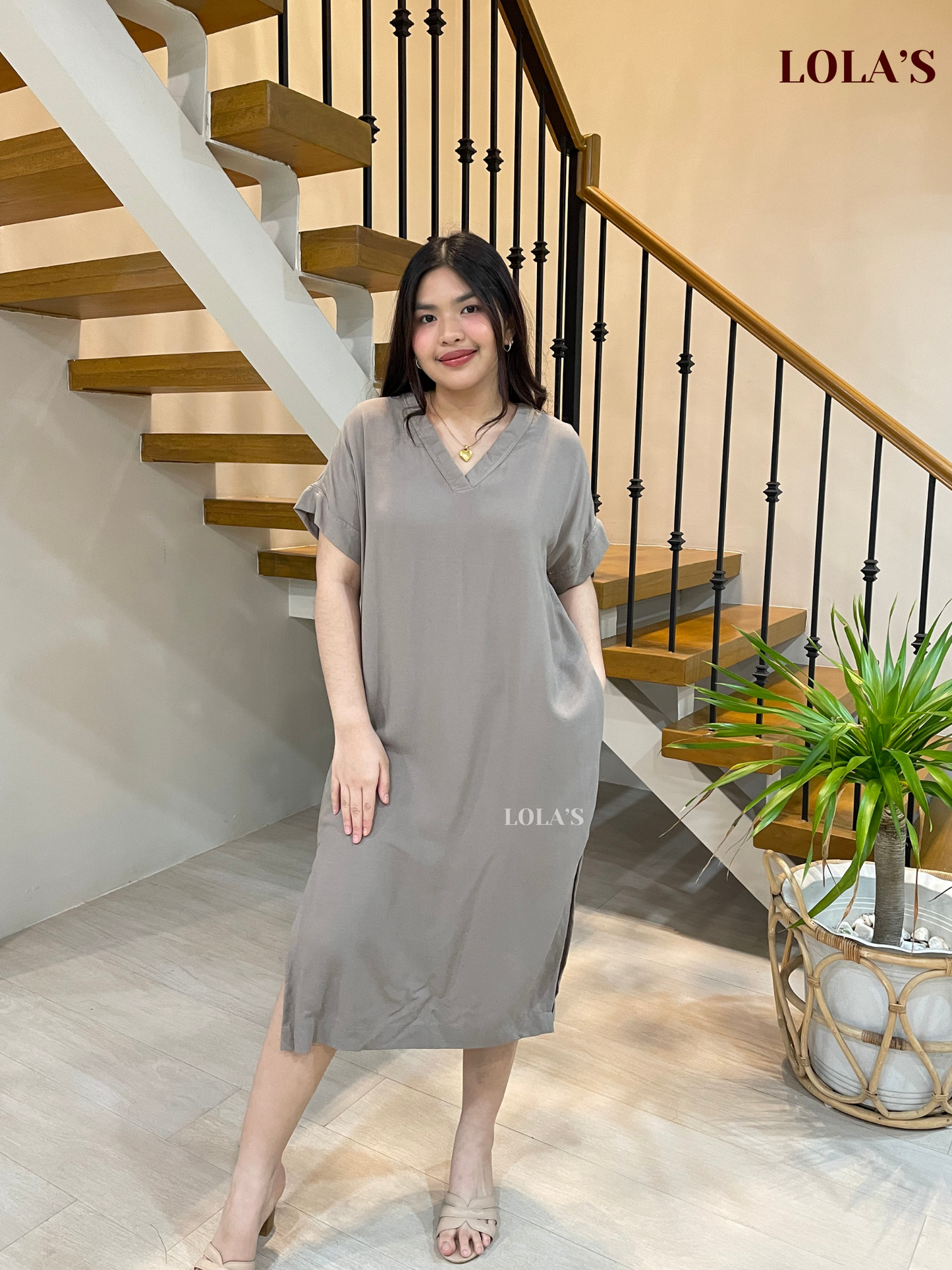 Coco Dress (Gray)