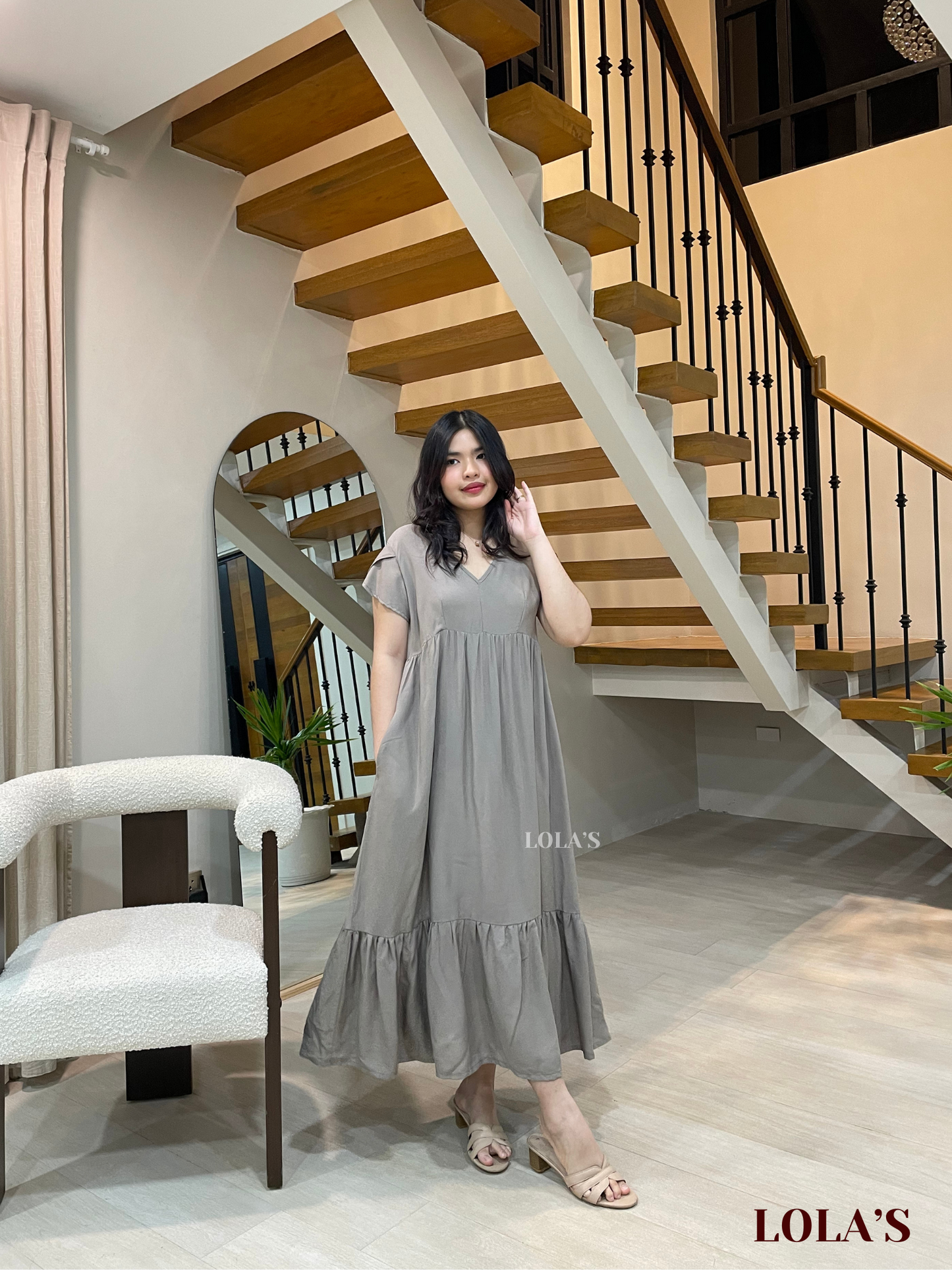 Jane Dress (Gray)