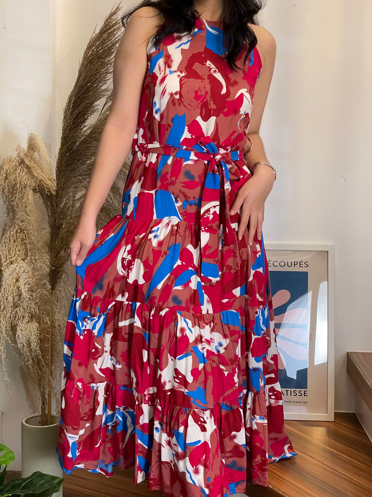 Analiza Dress (Painted Rosewood)