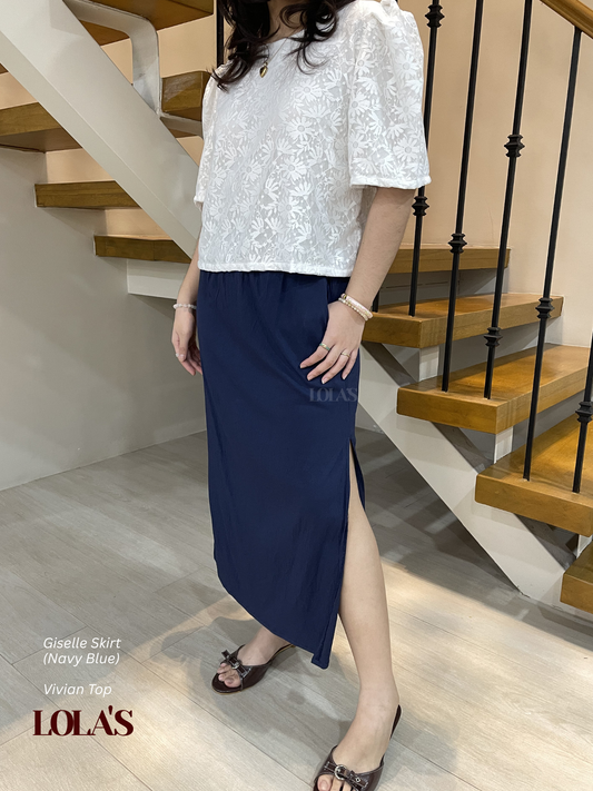 Giselle Skirt (Navy Blue)