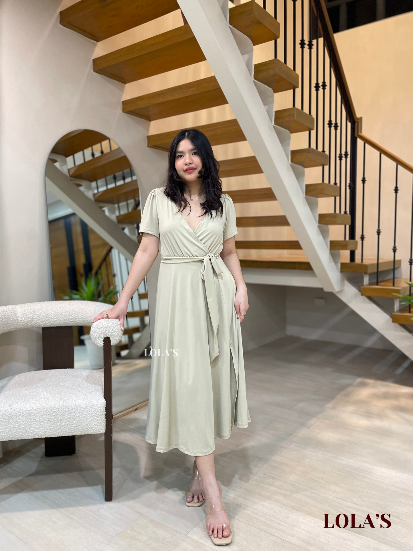 Celestine Dress (Sand)