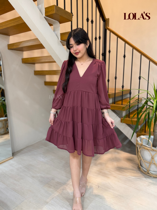 Diana Dress (Mauve)