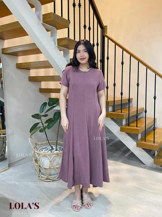 Kathleen Dress CLEARANCE SALE (Mauve)
