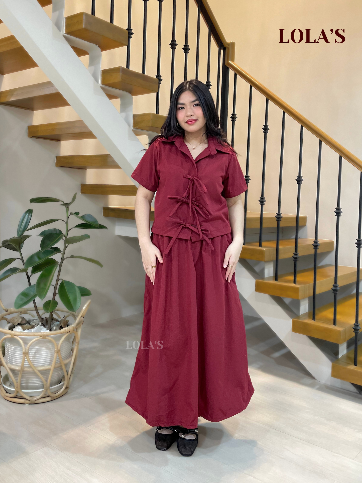 Sloane Coords (Wine Red)