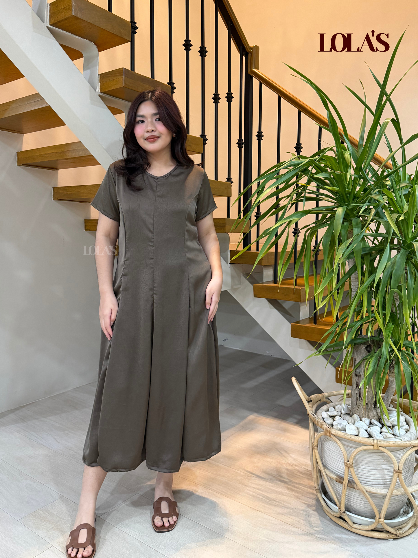 Kathleen Dress (Espresso)