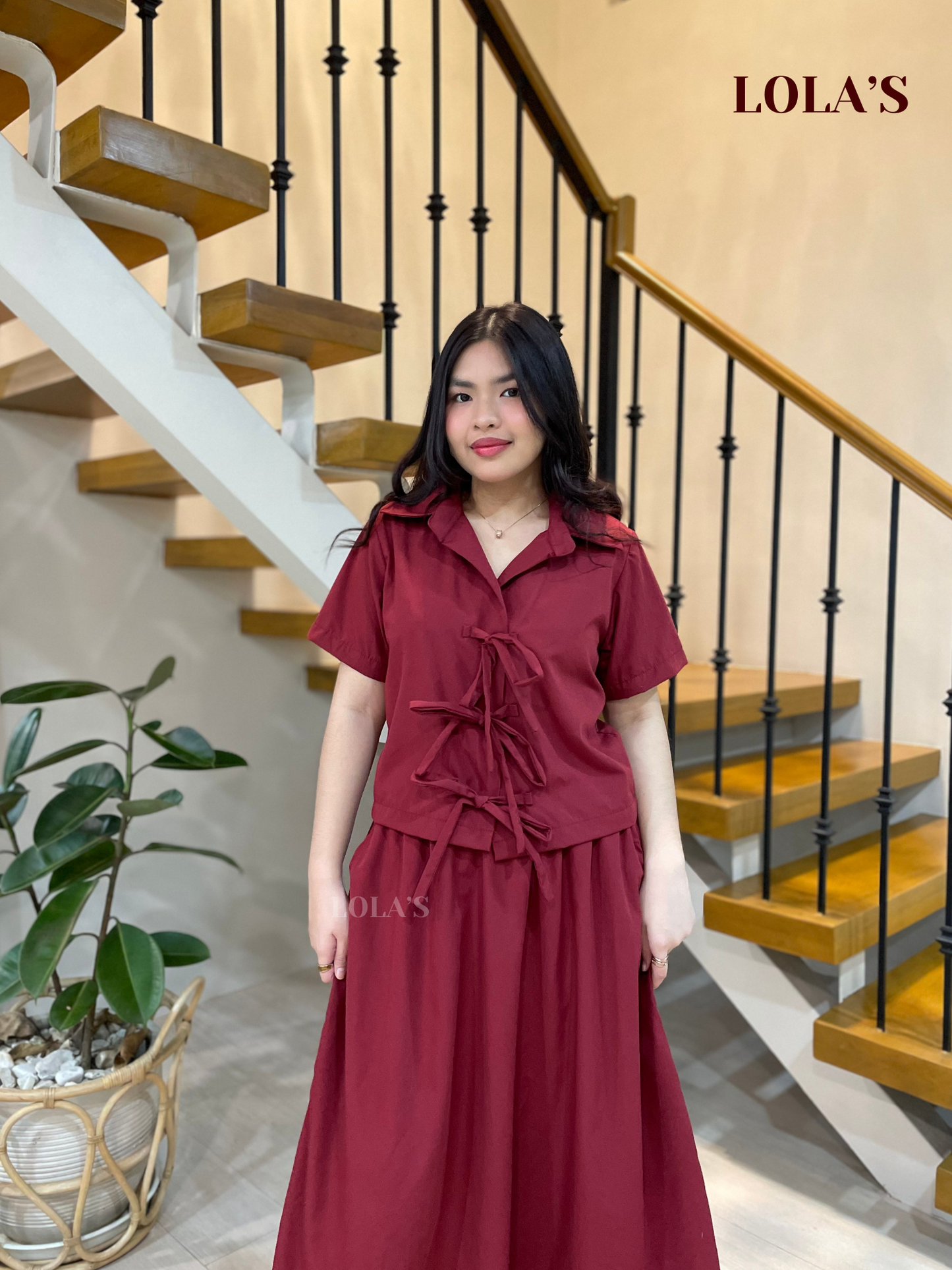 Sloane Coords (Wine Red)
