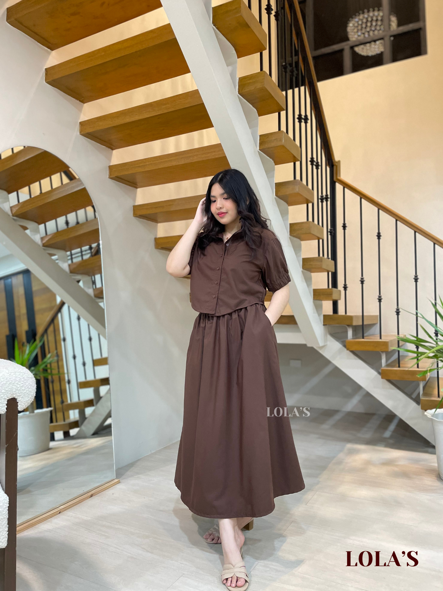 Gretchen Coords (Chocolate Brown)