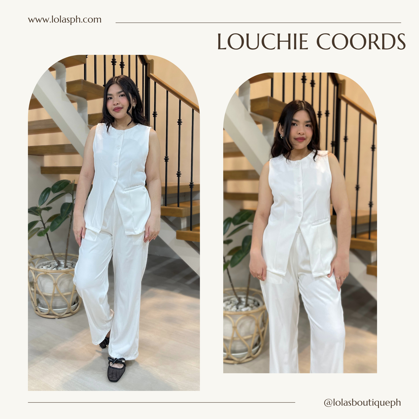 Louchie Coords (White)