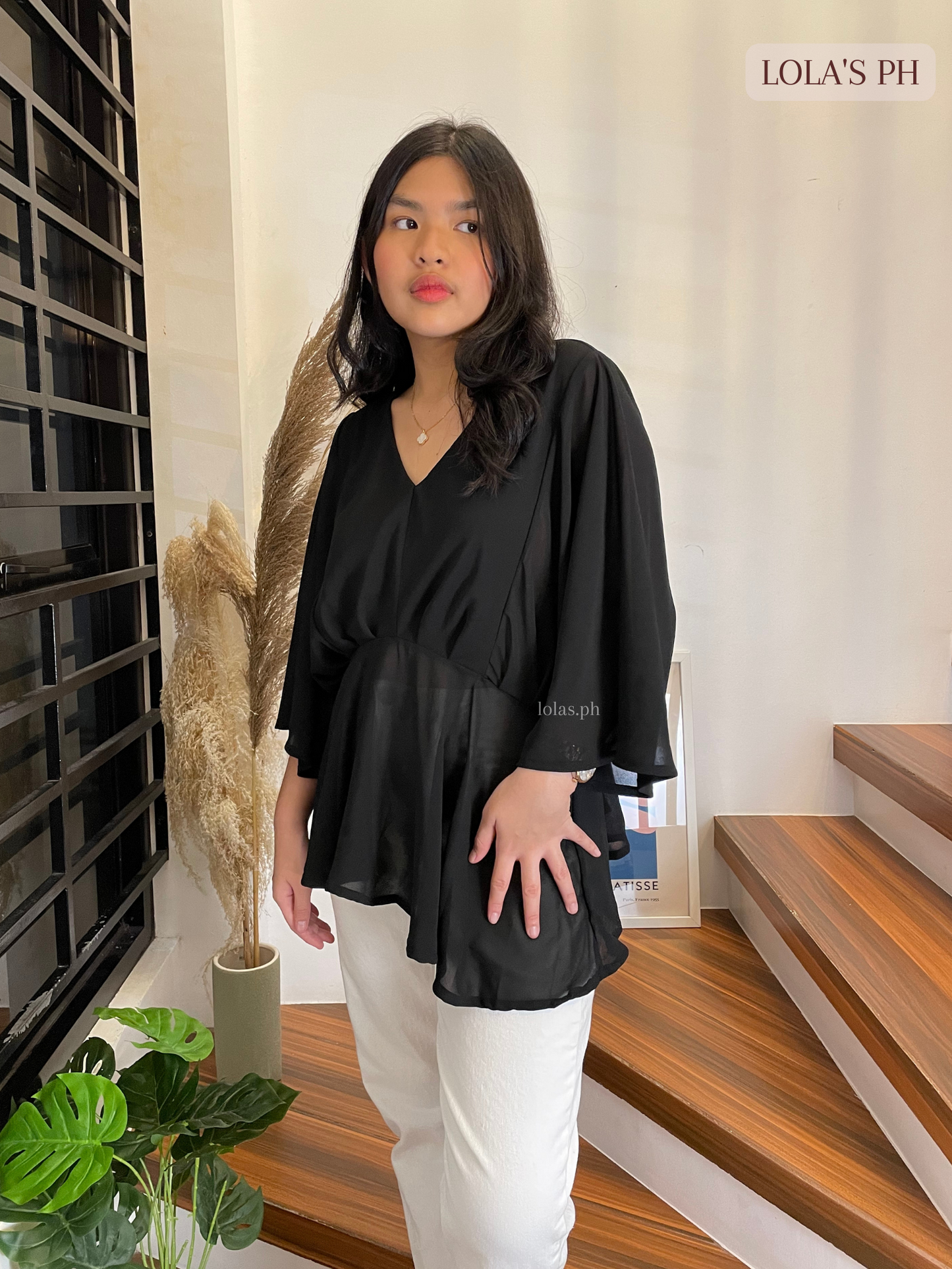 Melissa Blouse (Black)