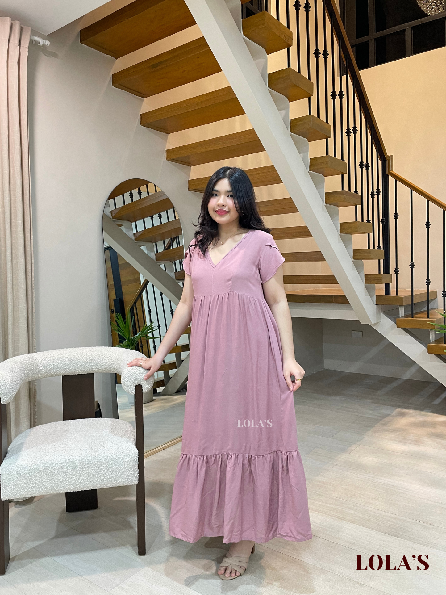 Jane Dress (Dusty Rose)