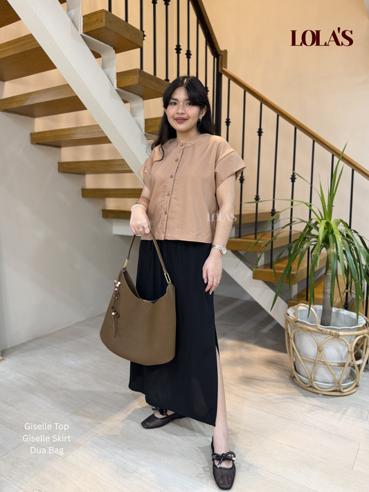 Giselle Top (Soft Brown)