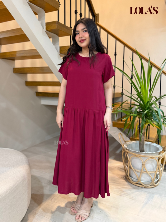 Mina Dress (Red)