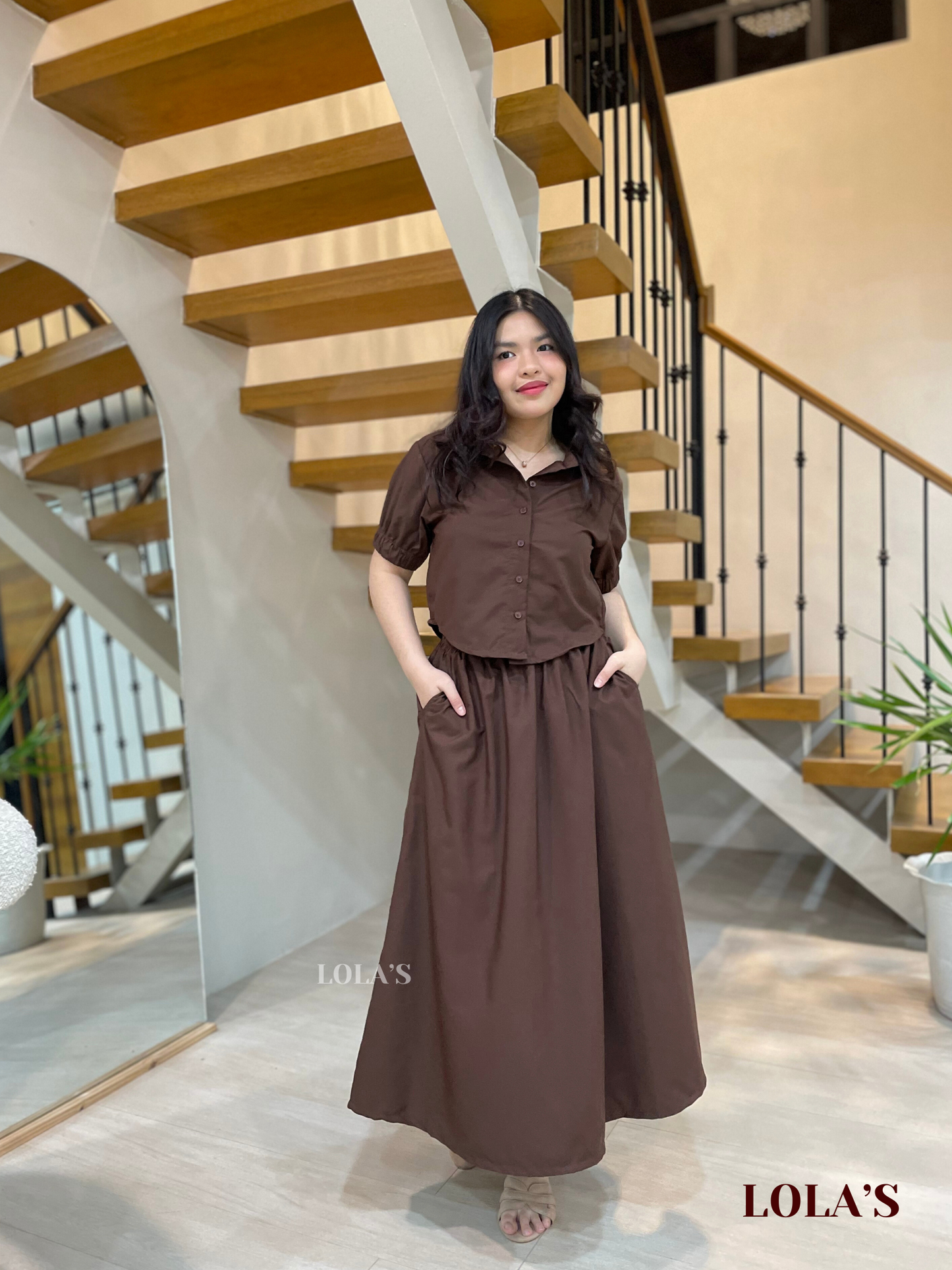 Gretchen Coords (Chocolate Brown)