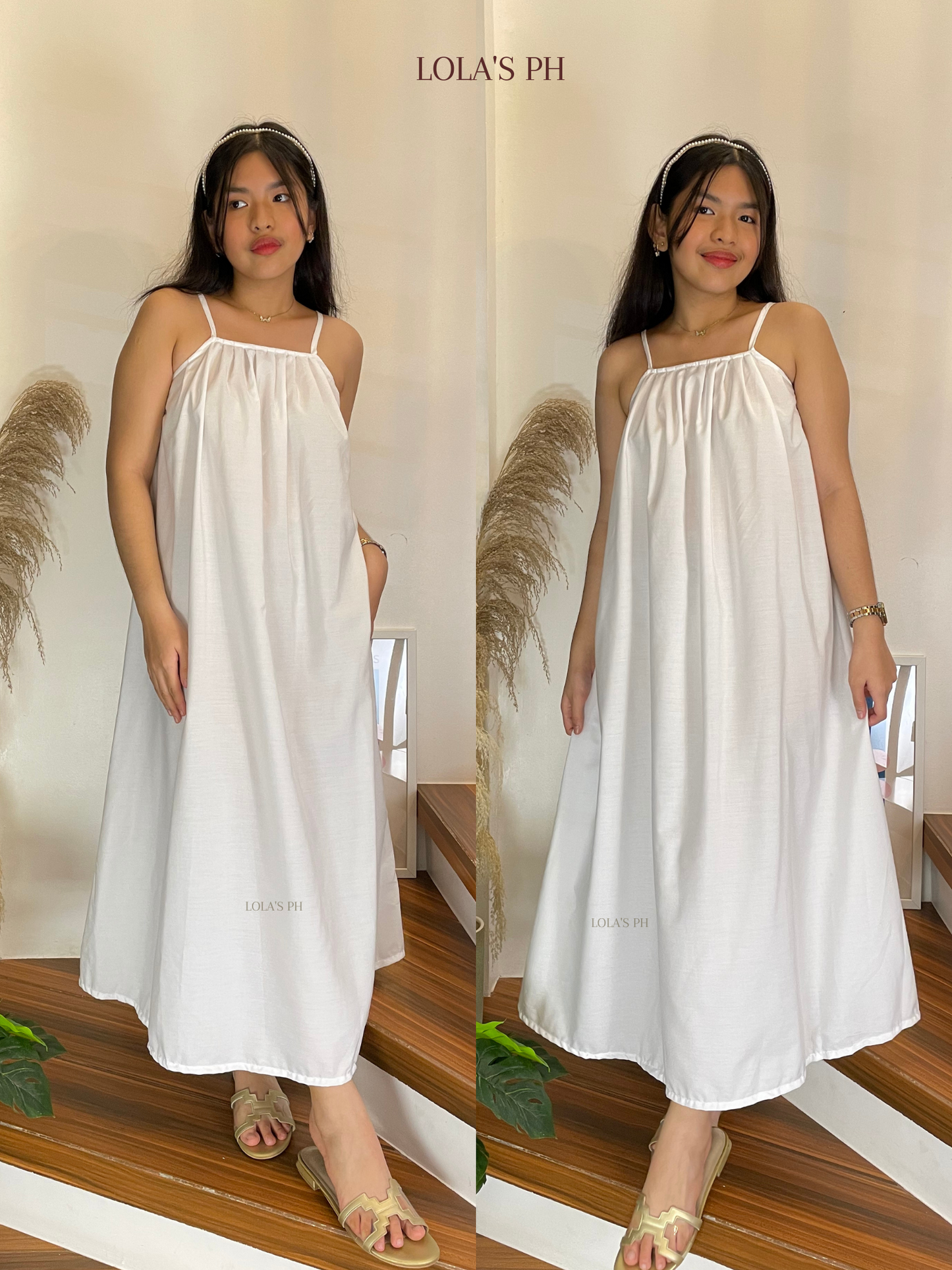 Maggie Dress (White)