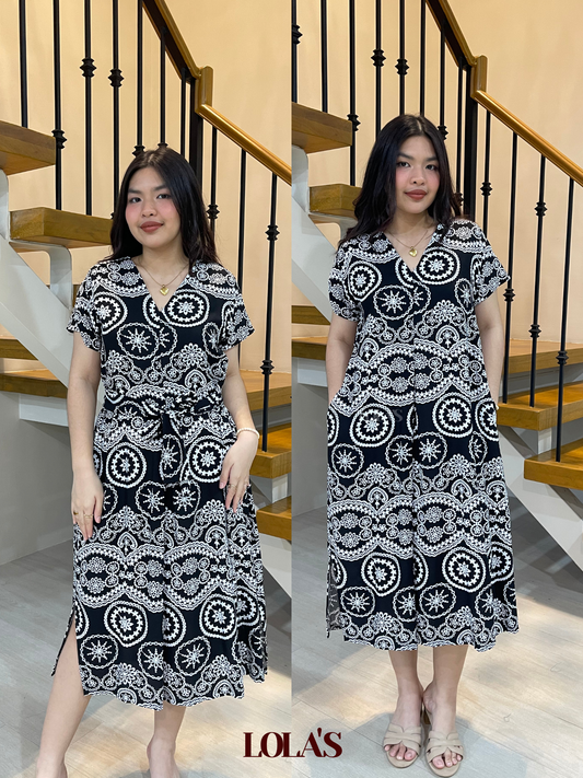 Tracy Dress (Frosted Black)