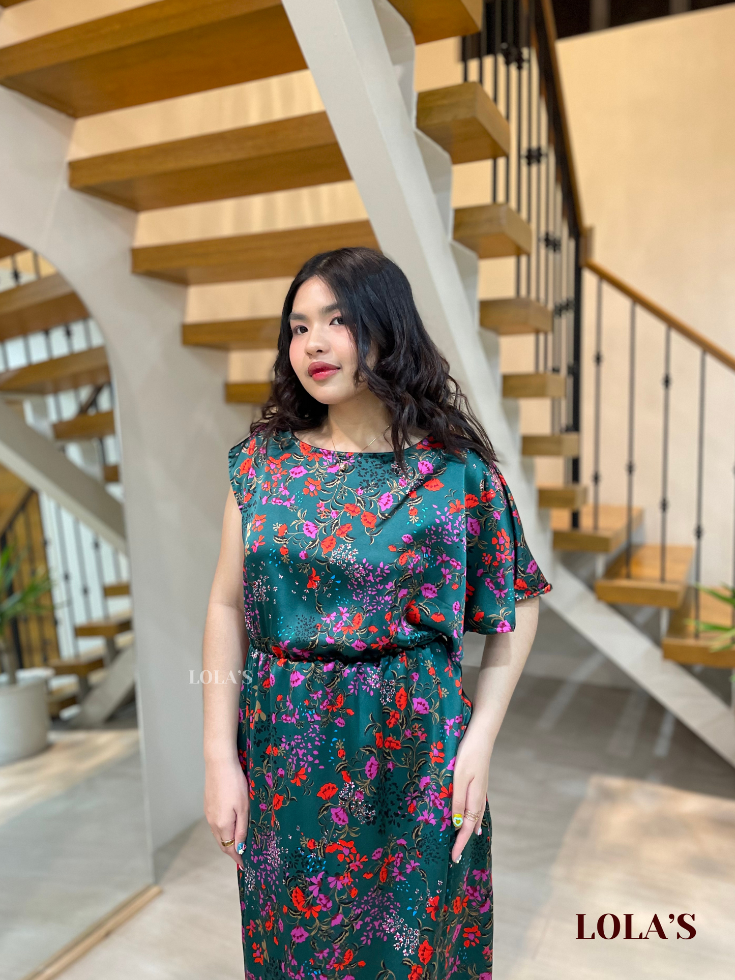 Ollie Dress (Emerald Fleur)