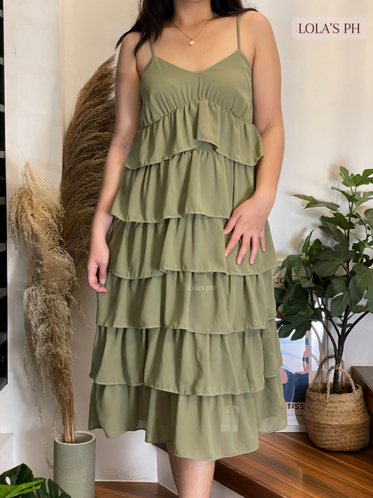 Mhyrr Dress (Sage Green)