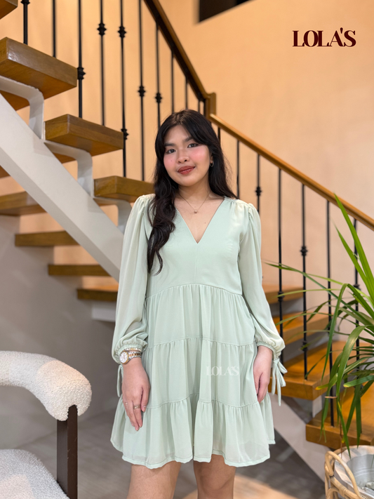 Monina Dress (Mint)