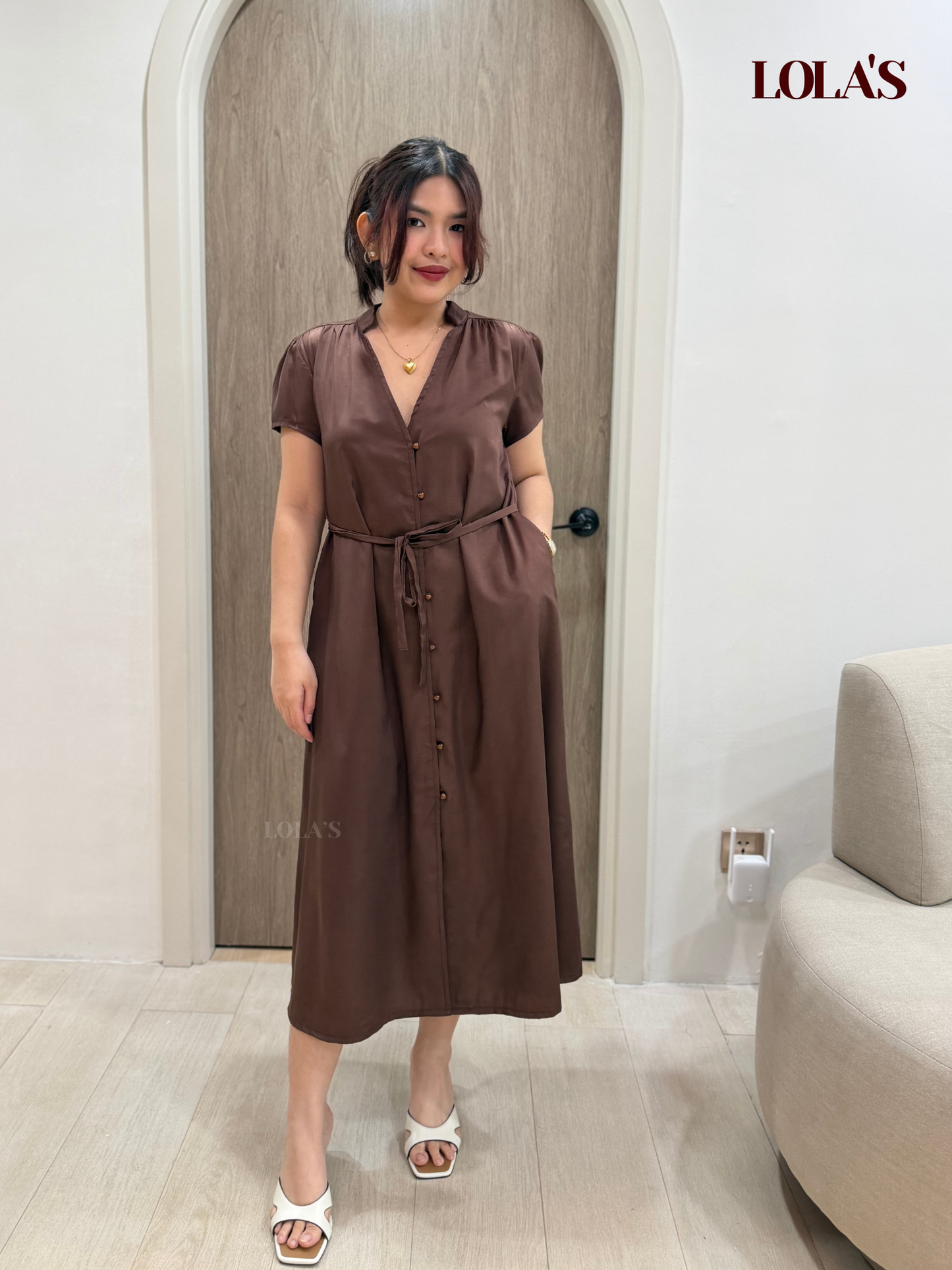 Kyle Dress (Chocolate)
