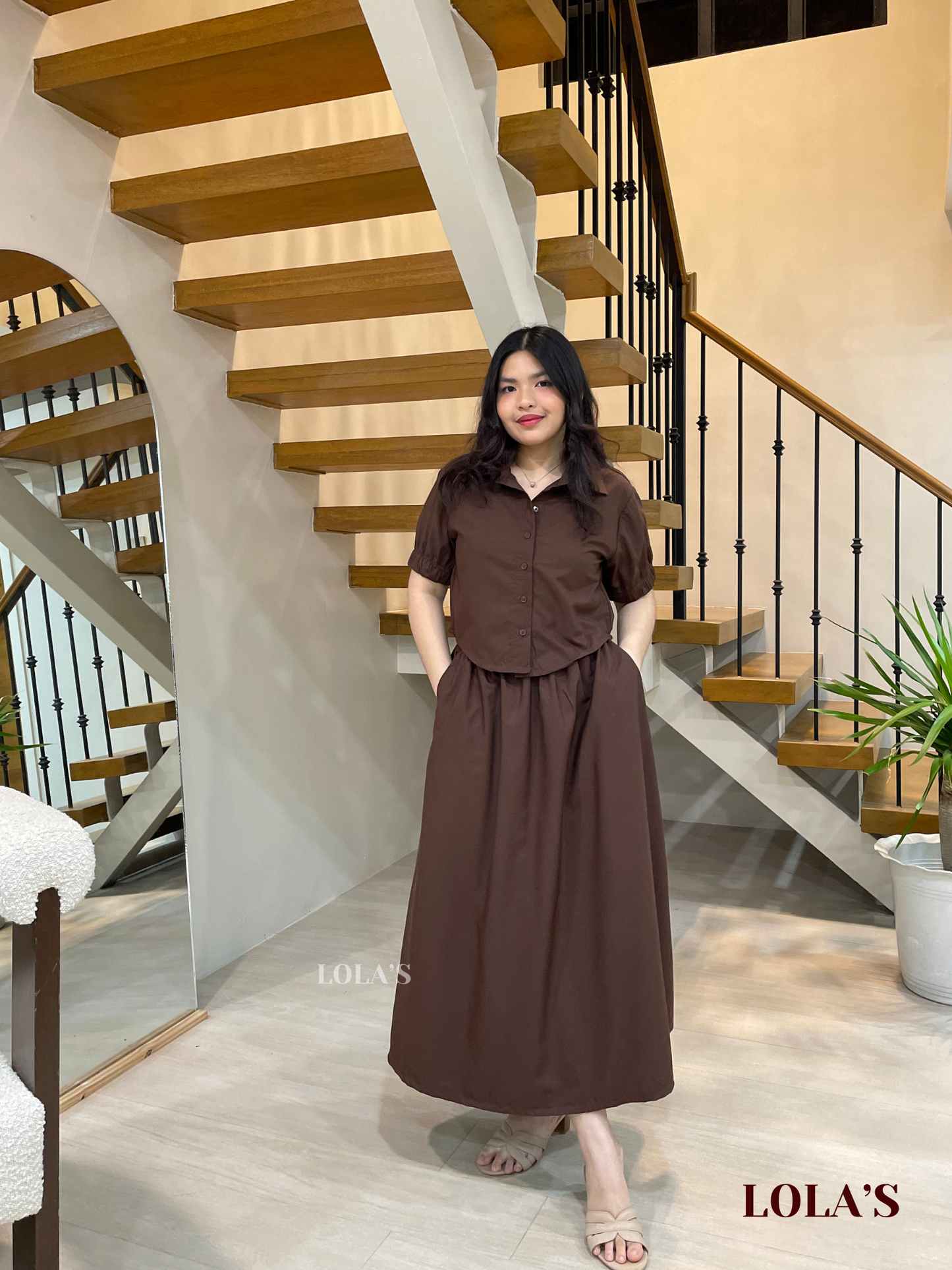 Gretchen Coords (Chocolate Brown)